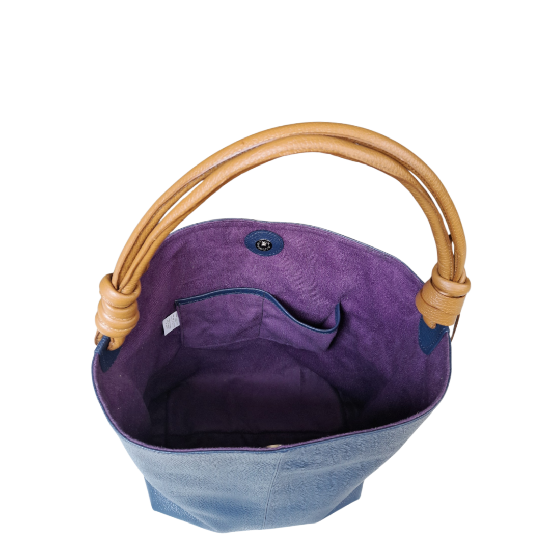 Bolso vista interna bolsillos