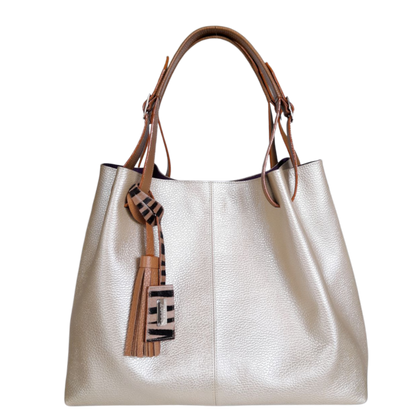 Adelle Gold Women's Leather Bag