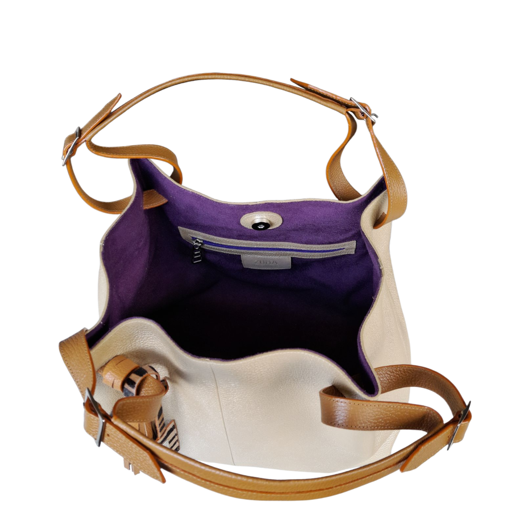 Adelle Gold Women's Leather Bag