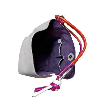 Bolso en cuero para mujer Antonella taupe