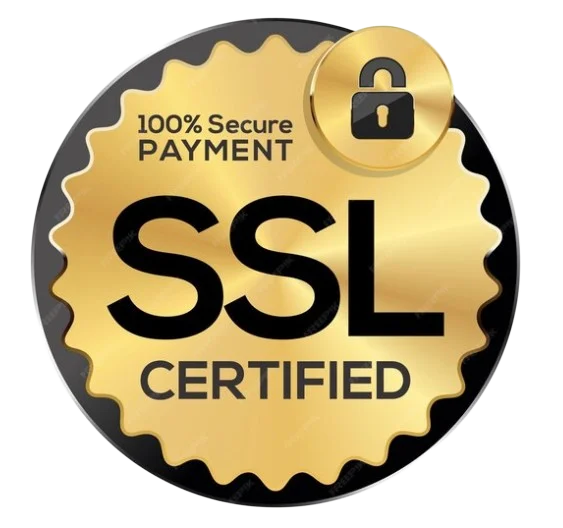 Logo de certificacion SSL de seguridad pagos online